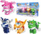 Super Wings 2" Transform-a-Bot 4-Pack, Supercharged Paul, Dizzy, Golden Boy, Mira, Airplane Toys Mini Action Figures, Preschool Toys for 3 4 5 Yea...