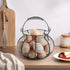 Egg basket-Farmhouse Round Wire Egg Baskets for Fresh Egg With Handle,Metal Egg Collecting Basket for Gathering Fresh Egg,Basket for Countertop Ho...