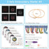 ERKOON 5 Sets Embroidery Kit for Beginners, Art Craft Handy Sewing Set Mushroom Cross Stitch Starter Kits, DIY Embroidery Kits with Patterns and I...