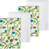 Kitchen Towel Tea Dishcloths Set: 4 Pcs 18 * 26 Soft Absorbent 100% Cotton Dish Towels for Kitchen Drying Dish Hand - Quick Dry Bar Towel Kitchen ...