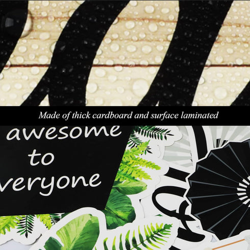 Boho Bulletin Board Set Greenery Plant Inspirational Cutouts Greenery Board Border Classroom Decor Simply Boho Positive Quote Sign for Kids Social...