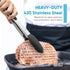600? Heat Resistant Kitchen Tongs for Cooking with Silicone Tips,Maywe Tanso 12-Inch Stainless Steel Locking Cooking Tongs Food Tongs for BBQ,Cook...