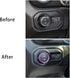 Voodonala Air Conditioner Headlight Center Consoles Switch Knob Cover Trim for 2018-2025+ Jeep Wrangler JL JLU Gladiator JT 4xe Interior Accessori...