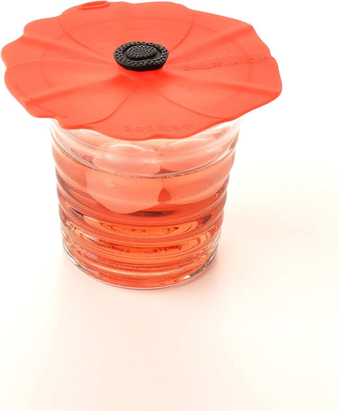 Charles Viancin Poppy Drink Cover Set/2...