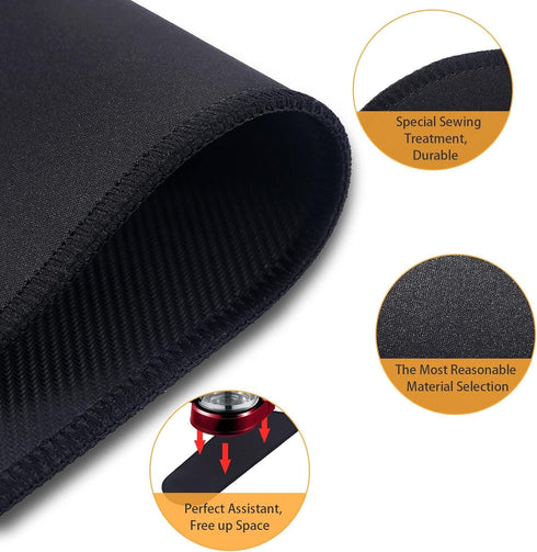 Coffee Maker Mat For Countertops,Appliance Sliders for Kitchen Appliances,Small Appliance Coffee Maker Slider,Coffee Machine Mat Sliding Tray.Coff...