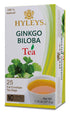 Hyleys Ginkgo Biloba Green Tea – Brain Support Blend with Citrus – 100% Natural, Gluten-Free, Non-GMO, Memory & Focus Tea – 25 Tea Bags...