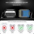 RFUNGUANGO AirPods Pro 2nd Gen Case with Cleaning Kit, Military Hard Case Protective Armor with Lock, for AirPod Gen 2 Charging Case (2023/2022/20...