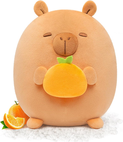 Scented Stuffed Plush Toy, Cute Capybara Stuffed Animal with Orange Scented Bags, Squishy Plushies Hugging Pillow Decor Pillow for Boys & Girls...