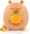 Scented Stuffed Plush Toy, Cute Capybara Stuffed Animal with Orange Scented Bags, Squishy Plushies Hugging Pillow Decor Pillow for Boys & Girls...