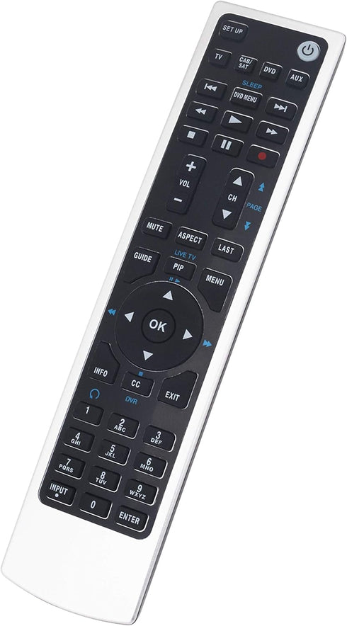 RC-201 Replaced Remote fit for Polaroid TV FLM-2632 FLM-2632M FLM-2634B FLM-3232 FLM-3232M FLM-3234B FLM-323B FLM-3732 FLM-3732M FLM-3734B FLM-373...