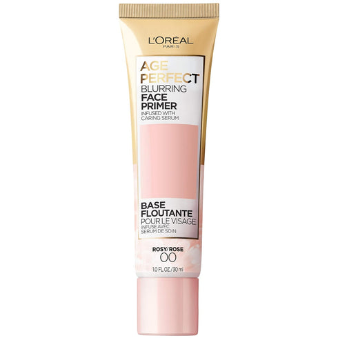 L'Oreal Paris Age Perfect Face Blurring Primer Infused with Caring Serum Smoothes Liners and Pores...