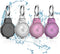 for AirTag Holder Secure Lock, Waterproof Airtag Keychain Full Protective Anti-Scratch Air Tag Case Hard Shell Hidden for Luggage, Backpack, Keys,...