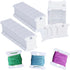300 Pieces Plastic Floss Bobbins for Cross Cotton Thread Craft DIY Sewing Storage, Thread Organizer Holder, Embroidery Thread Cards Cross Stitch B...