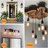 Edison LED Light Bulbs 60 watt Equivalent 8W Dimmable LED Lights Bulbs 2700K Soft Warm White 800 Lumen CRI90 E26 Base for Ceiling Vanity Light Din...