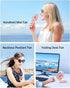 SWEETFULL Portable Misting Fan - 180° Foldable Handheld Personal Fan with Mist Spray, 3 Speeds, 30ml Water Tank, USB Rechargeable for Travel, Outd...