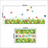 Amaom® Removable Beautiful Green Sunflower Flowers Grass with Flying Butterfly Wall Decals Murals Home Art Decor Peel Stick Wall Stickers for Wall...