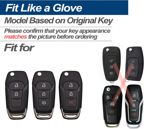 Fit for Flip Ford Maverick F-150 F-250 F-350 F-450 F-550 Super Duty Lightning Ranger Bronco Expedition Escape Explorer Fusion EcoSport F-650 F750 ...