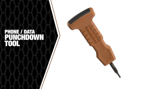 Southwire PDTC-1 Comfort Grip Punch Down Impact Tool, 110-style...
