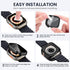 Tensea (2-in-1) for Waterproof Apple Watch Ultra 2/Ultra Screen Protector Case 49mm, iWatch Protective PC Face Cover Built-in Privacy Tempered Gla...