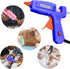 MONVICT Hot Glue Gun Kit, Mini Glue Gun with Carrying Case,20 Pcs Premium Glue Sticks, 10 Pcs Wood Craft sticks, Fast Preheating Hot Melt Glue Gun...