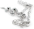 20PCS Snake-shape Charms Pendants Accessory Mixed Smooth Metal Charms for DIY Jewelry Making and Crafting, Ancient Silver...