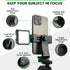 Cell Phone Tripod Mount | Fits Any Smartphone | Includes Bluetooth Remote Shutter | UniMount 360 iPhone Tripod Mount Adapter......