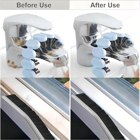 Crevice Cleaning Brush Hard Bristle Grout Brush Scrub Brush Toilet Brush Cleaning Tools Cleaning Supplies for Household Use Bathroom Kitchen 3 Pcs...