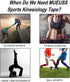 MUEUSS Kinesiology Tape Elastic Cotton Athletic Tape,20 Count,10" Precut Strips,16.4 ft,Joints Support Protects Muscles,Knees,Shoulders Plantar Fa...