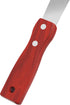 Putty Knife, 1 Inch Stainless Steel Scraper Tool, Wooden Handle Metal Spackle Knives for Drywall, Decals, Wall Paper, Floor Tile, Patching, Painti...