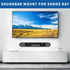 Soundbar Mount for Sonos Ray Wall Mount Bracket Easy to Install for Sonos Ray Mount Under TV - Heavy Duty Floating Sound Bar Mounts for Sonos Ray ...