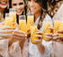 ModParty Cheers Flutes | Set of 12 | Wedding Reception, Bachelorette Party, Bridal Brunch Plastic Stemless Cups | Bridesmaid Keepsakes | Toasting ...