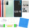 Galaxy S20 FE Rear Glass Replacement Back Cover w/Pre-Installed Camera Lens + All The Adhesive + Installation Manual + Tools for Samsung Galaxy S2...