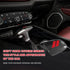 Gear Shift Knob Trim ABS Interior Decoration Gear Shifter Cover Protector Decorate, Compatible with Dodge Charger Challenger Accessories 2015-2022...