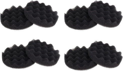 Swess FX6 Carbon Filter Pads Compatible with Fluval FX4/ FX5,8 Pack Canister Filter Pads Foam Filter Pads Replacement, Aquarium Filter Accessories...