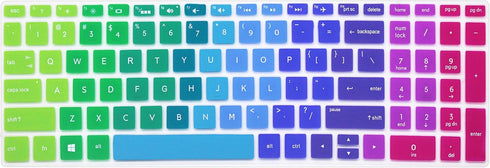 Keyboard Skin Compatible 15.6" 2018 Flagship HP Pavilion, HP Pavilion X360 15-br075nr, HP Envy x360 15m-bp 15m-bq Series, HP Pavilion 15-BS/BW 15-...