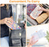 2PACK Nail Organizers and Storage, 15 Grid Mini Clear Bead Organizers Plastic Storage Box Craft Containers for Nail Jewelry Rhinestones DIY Supply...