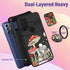 Phone Case for Moto G Pure/G Power 2022/G Play 2023, 2-Mushroom Skull, Thermoplastic Polyurethane, Kickstand, 6.5 inch, Women's Case...