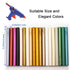 Wax Seal Sticks, Ioggtser 16 Pieces Glue Gun Wax Seal Sticks for Wax Seal Stamp, Sealing Wax Sticks for Making Exquisite Wax Seals for Wedding Inv...