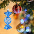 Happyyami 6pcs Sweets Candy Ornaments Xmas Tree Hanging Decorations for Home Wedding Christmas Birthday Party Decoration...