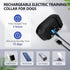 Dog Bark Collar, Anti-Barking Pet Training Collar, Waterproof e-Bark Shock Collar for Large Medium Small Dogs, Rechargeable Barking Collar with Be...