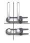 Baby Proofing Cabinet Locks | Adjustable U Shaped Baby Safety Latches for Drawers, Fridge, Closet |Modern Baby Proofing Cabinet Lock with Extra Se...