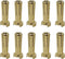 10pcs 5mm Gold Plated Banana Plug Connector Male for RC Model Vehicle Car Motor ESC LIPO Battery DIY Parts...