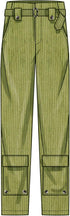 Simplicity Misses' Belt and Cargo Pants Sewing Pattern Packet, Sizes 18-20-22-24-26, Multicolor...