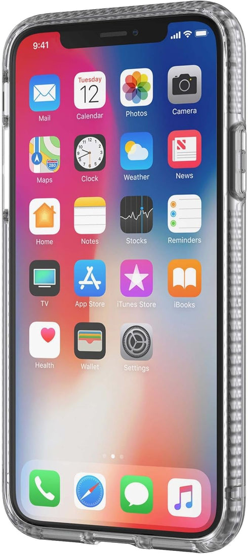 tech21 Pure Clear Case for Apple iPhone X -...