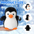 Plush Toys Set Stuffed Animal Zoo Toys with Mom and Small Baby Realistic Baby Animals for Gift Christmas Holiday Birthday Bag Stuffings Decoration...