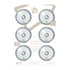 Tommee Tippee Natural Start Baby Bottle Nipples, Fast Flow, 6+ Months, Breast-Like for a Natural Latch, Anti-colic Valve, Soft Silicone, Pack of 6...