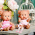 72Pcs Mini Doll Shoes Crystal High Heel Shoe Doll House Princess Decorations (Pink)...