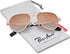 Pro Acme Polarized Aviator Sunglasses for Women Men, Petite Aviator Frame for Small Face Women Junior, 52MM...