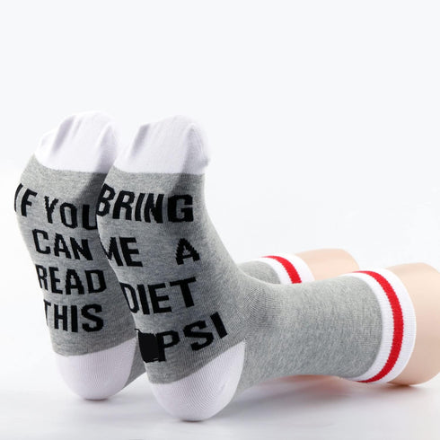 TSOTMO 2 Pairs Drinks Crew Socks - Gift for Drinks Lovers...