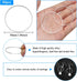 80Pcs Earring Hoops for Jewelry Making, 50mm Earrings Beading Hoop Earrings Findings Hypoallergenic Round Circle Hoop Earring Bulk Open Bezel Pend...